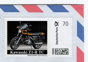 Kawasaki Z1-R Limited Edition stamp